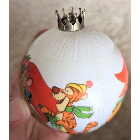 Hallmark Baby's 2nd Christmas 1984 Winnie the Pooh Satin Ball Ornament - Picture 8 of 8